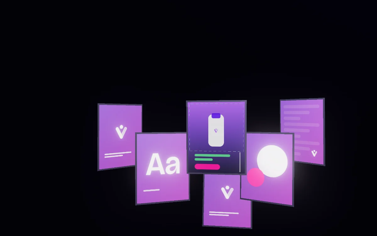 Six image cards fanned out, one of them mid-edit with the unchanged region outlined